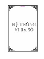 Giáo trình hệ thống vi ba số