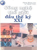 Công nghệ thế giới đầu thế kỷ 20 docx