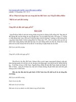 N THI ĐH ĐẤT NƯỚC pptx