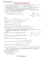 Hình học phẳng ôn thi đại học