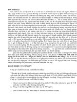 đề tài “ phân tích tình hình sử dụng yếu tố sản xuất của công ty cổ phần lâm sản xuất khẩu đà nẵng''''