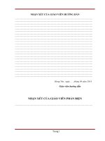 Thiết kế và xây dựng hệ thống quản lý công việc khoa công nghệ hông tin trên nền Web