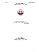 Mô đun sửa chữa mô tô xe máy