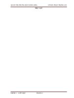 tiểu luận  quản trị trưng bày hàng hóa tại siêu thị