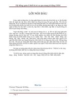 thiết kế và thi công hệ thống điều khiển thiết bị từ xa bằng điện thoại di động