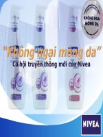 Phân tích cơ hội truyền thông mới của nivea