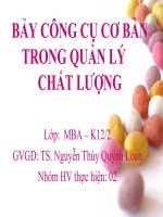 Bảy công cụ cơ bản trong quản lý chất lượng