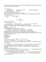 522 bài tập hóa học ôn thi tốt nghiệp và đại học