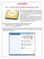 Cài đặt Ubuntu trên máy ảo WMware Player potx