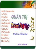 đề tài '''''''' phân tích môi trường vĩ mô đối với sản phẩm bột giặt omo ''''''''