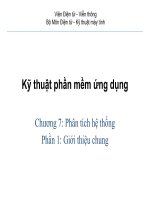 Ky thuat phan mem ung dung P12-Chuong7-PhanTich - P1-GioiThieu pdf