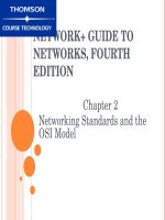 NETWORK+ GUIDE TO NETWORKS, FOURTH EDITION - CHAPTER 2 ppt