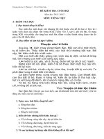 ĐỀ KIỂM TRA CUỐI HKI Năm học 2011-2012 MÔN: TIẾNG VIỆT A ( Trường tiểu học 1 Phường 2 – Thị xã Vĩnh Châu ) ppt