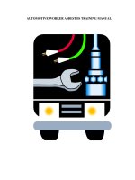 AUTOMOTIVE WORKER ASBESTOS TRAINING MANUAL potx