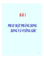 BÀI 1 PHAY MẶT PHẲNG SONG SONG VÀ VUÔNG GÓC pdf