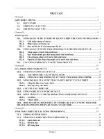 Tính toán thiết kế hệ thống xử lý nước thải sinh hoạt khu biệt thự nghỉ dưỡng và resort Oceanami Bà Rịa Vũng Tàu công suất 600m3 ngày.đêm