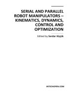 SERIAL AND PARALLEL ROBOT MANIPULATORS – KINEMATICS, DYNAMICS, CONTROL AND OPTIMIZATION pot