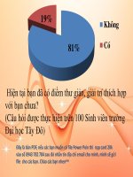 Thuyết trình đề tài: Môi trường hoạt động của tổ chức ppt