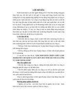 Báo cáo đề tài: