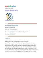 GIẢI PHẪU BỆNH docx