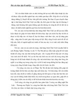 Báo cáo đề tài: