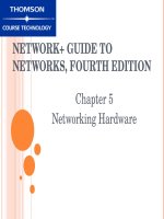 NETWORK+ GUIDE TO NETWORKS, FOURTH EDITION - CHAPTER 5 pot
