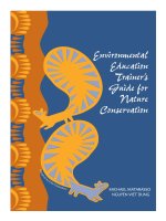 Environmental education trainer s trainer’ guide for nature conservation pdf