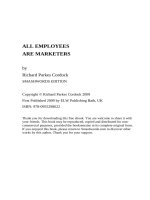 ALL EMPLOYEES ARE MARKETERS by Richard Parkes pptx