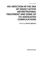 HIV INFECTION IN THE ERA OF HIGHLY ACTIVE ANTIRETROVIRAL TREATMENT AND SOME OF ITS ASSOCIATED COMPLICATIONS docx
