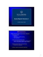 Nuclear Magnetic Resonance 2 doc