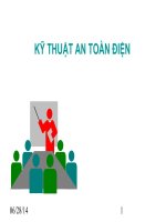 Kỹ thuật an toàn điện pptx