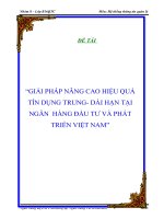 Báo cáo đề tài: