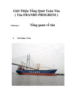 Tổng quan về công nghệ đóng tàu pptx
