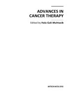 ADVANCES IN CANCER THERAPY   potx