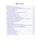 Giáo trình Tin học Microsoft Word 2000 - Menu Format (Nguyễn Quốc Trung) ppt