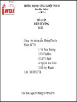 bài tập lớn điện tử công suất