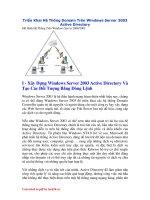 Triển khai hệ thống Domain Trên Windows Server 2003 Active Directory potx