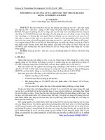 Báo cáo khoa học: Mô phỏng cụm tăng áp tua bin máy nén trang bị cho động cơ DIESEL D1146TIS docx