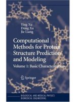 Computational Methods for Protein Structure Prediction and Modeling Volume 1: Basic Characterization pot
