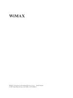 WiMAX TECHNOLOGY FOR BROADBAND WIRELESS ACCESS ppt