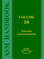 volume 10 Publication Information and Contributors Materials Characterization ppt