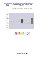Giáo trình: Quang học_Trường Đại học Sư phạm potx