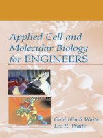 Applied Cell and Molecular Biology for Engineers docx