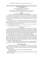 Nghiên cứu sử dụng trâu đực ngoại hình to phối với trâu cái được tuyển chọn nâng cao tầm vóc trâu địa phương potx