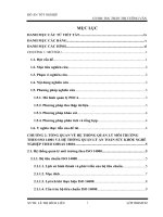 Nghiên cứu tích hợp hệ thống quản lý môi trường theo ISO 14001 2004 với hệ thống quản lý an toàn và sức khỏe nghề nghiệp theo OHSAS 18001 2007 cho công ty TNHH Hài Mỹ huyện Thuận An tỉnh Bình Dương