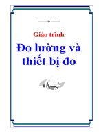 Giáo trình: Đo lường và thiết bị đo potx
