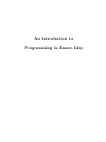 An Introduction to Programming in Emacs Lisp pot