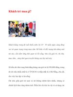 Khách trẻ mua gì? pptx