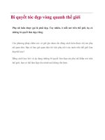 Bí quyết tóc đẹp vòng quanh thế giớ doc