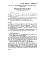 Báo cáo khoa học: Thu nhận và biệt hóa tế bào gốc trung mô từ máu cuống rốn người pptx